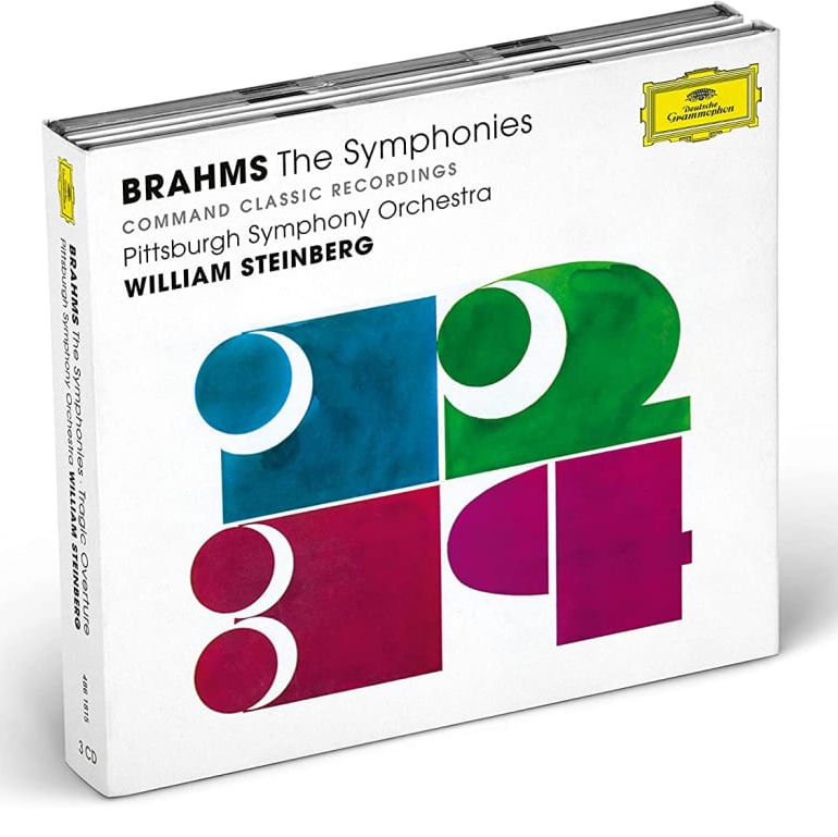 BRAHMS: Symphonies Nos. 1-4 & Tragic Overture (3CD)