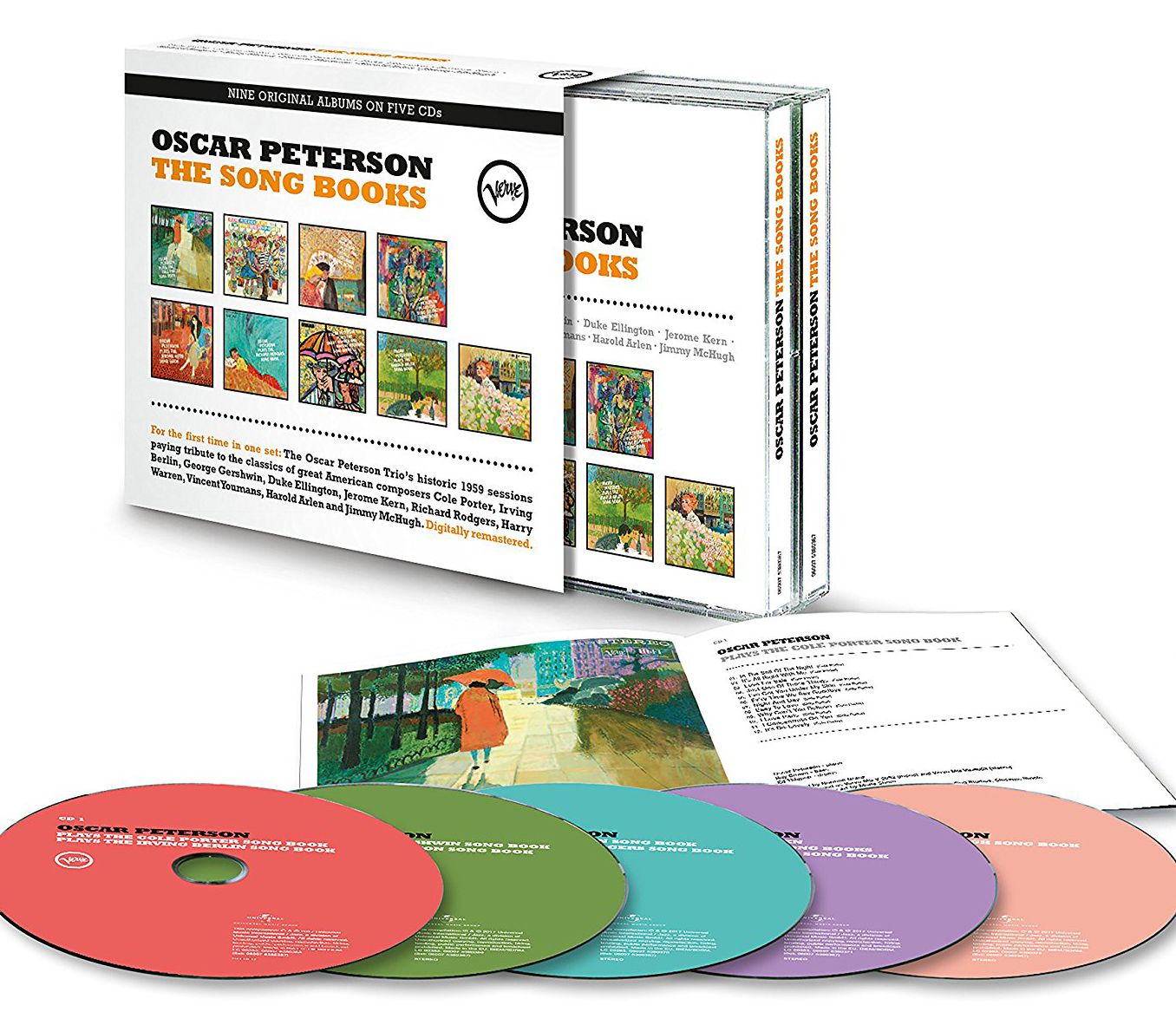 Oscar Peterson - The Song Books (5CD)