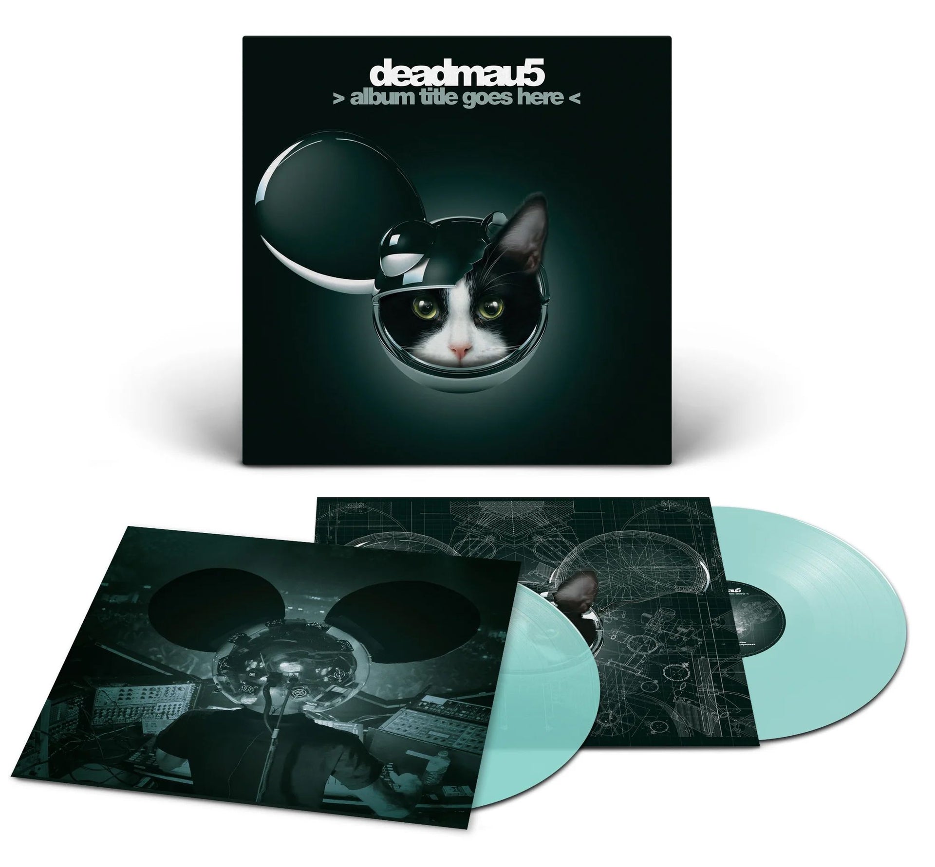 Album Title Goes Here (2x Translucent Blue Vinyl)