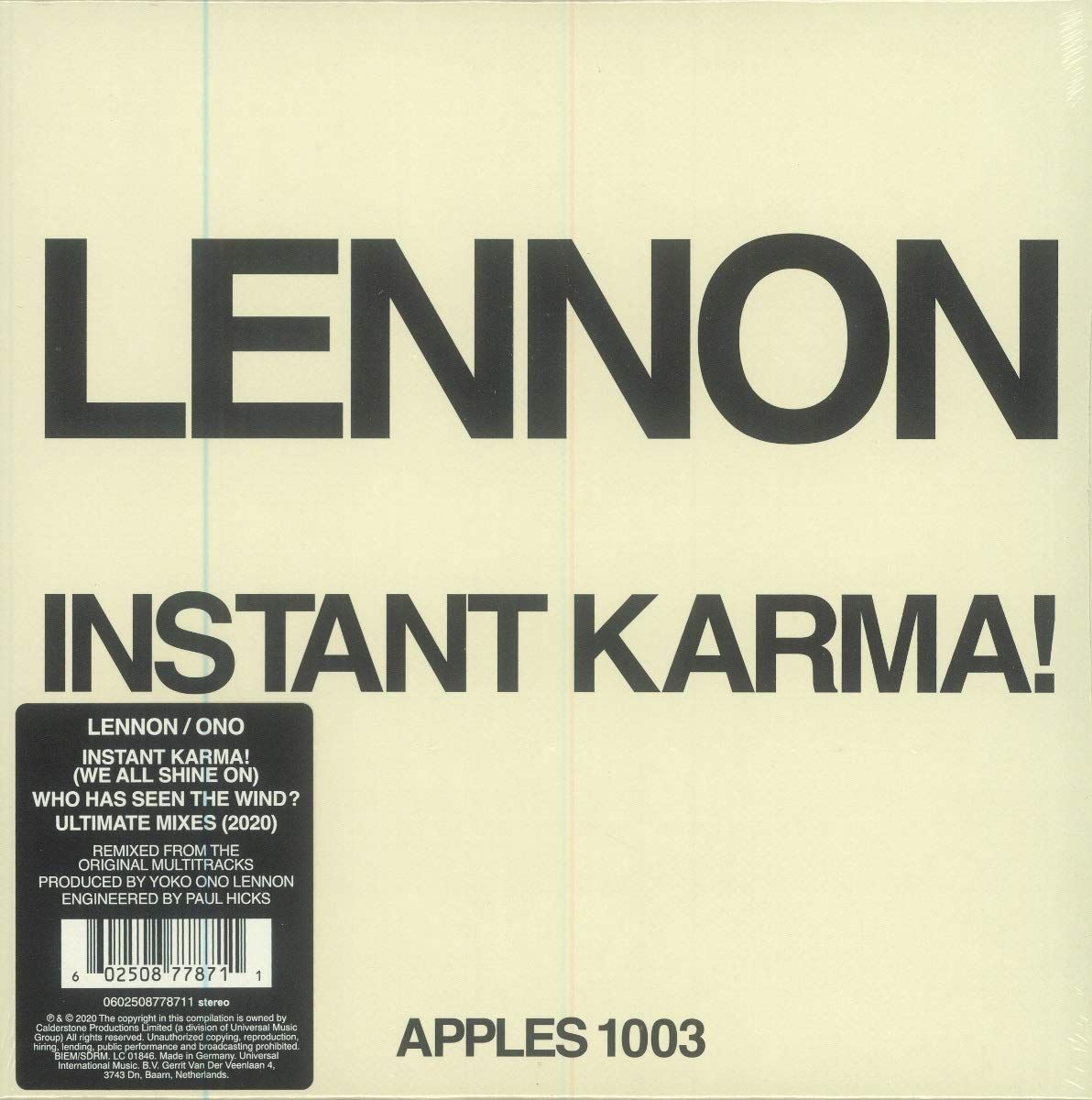 Instant Karma (Vinyl)