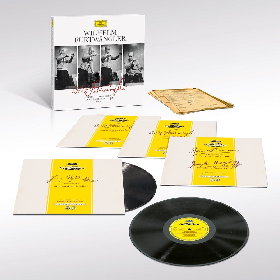 Wilhelm Furtwangler – Complete Studio Recordings On DG 1951-1953 (4x Vinyl)