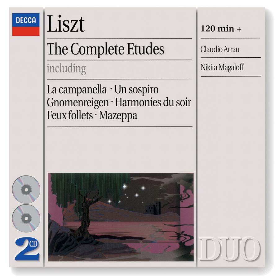 LISZT: Complete Etudes [Duo] (2CD)