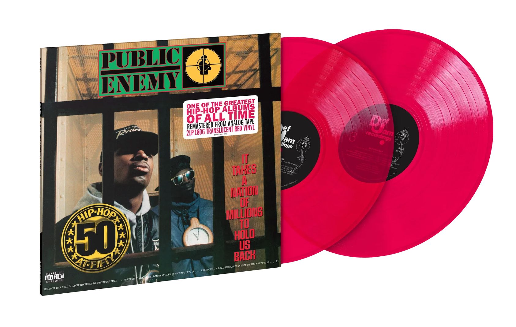 It Takes A Nation Of Millions To Hold Us Back (35th Anniversary) (2x Translucent Red Vinyl)