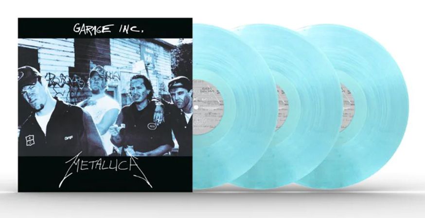 Garage Inc. (3x 'Fade To Blue' Coloured Vinyl)