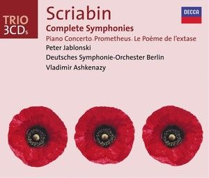 SCRIABIN: Complete Symphonies/ Piano Concerto, etc(Trio) (3CD)