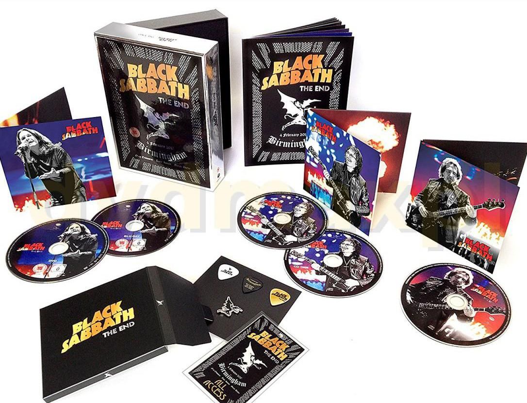 The End (Blu-Ray+DVD+3CD+Metal Guitar Pick+Demon Pin+Replica Laminate)