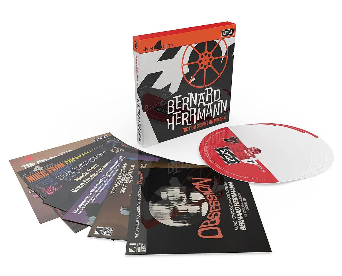 The Film Scores Of Bernard Herrmann (OST) (7CD)