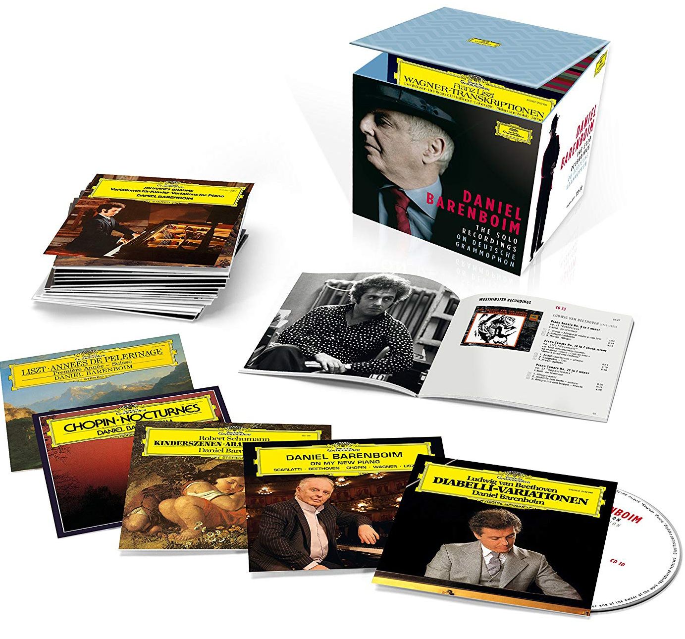 Daniel Barenboim Complete Solo Recordings On Deutsche Grammophon, Westminster And Philips (39CD)