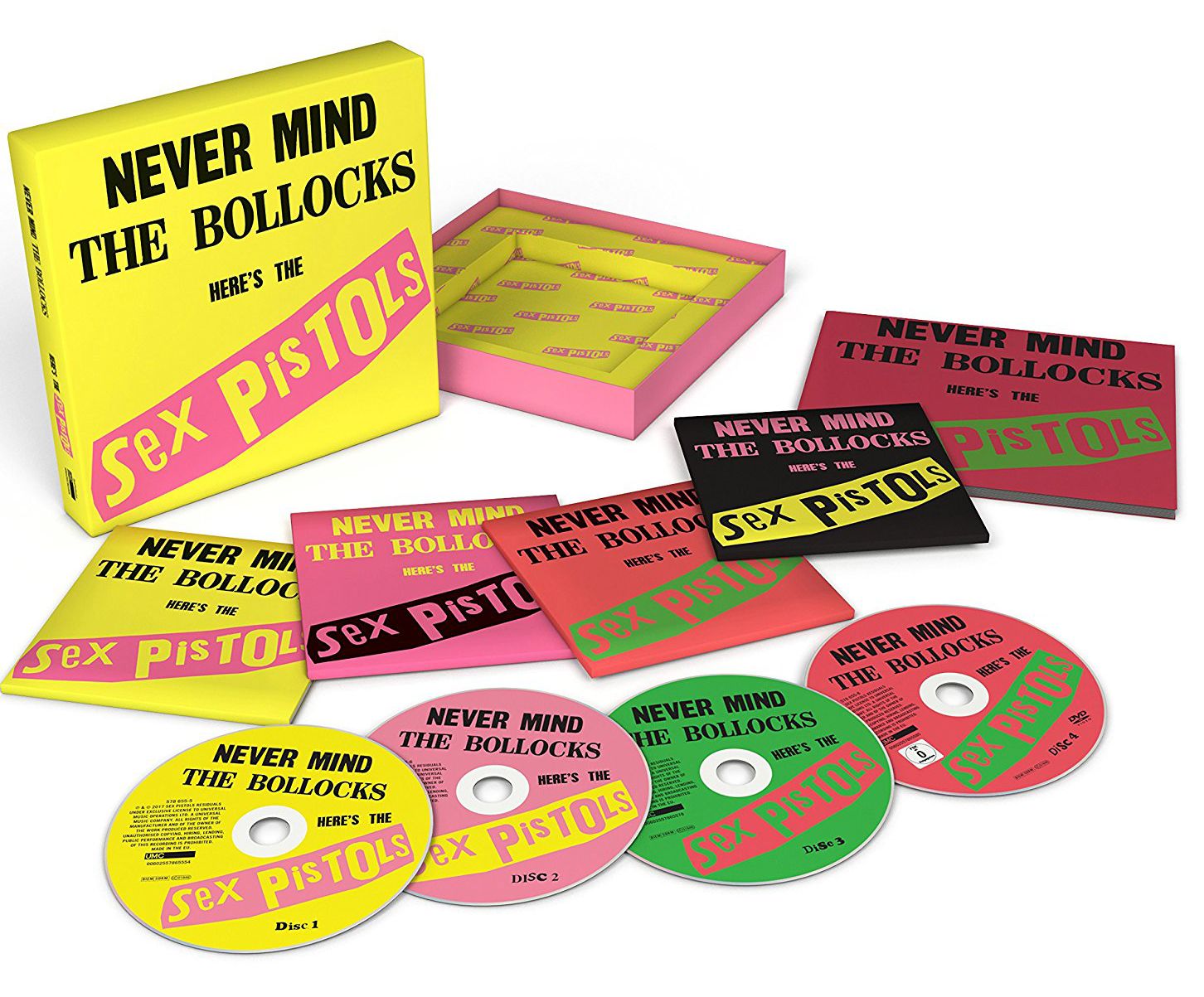 Nevermind The Bullocks - 40th Anniversary Edition (3CD+DVD)