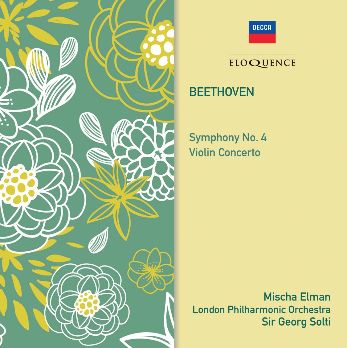 BEETHOVEN: Symphony No. 4; Violin Concerto [Eloquence]