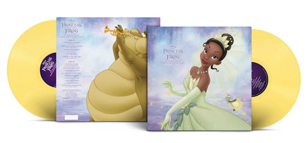 The Princess and the Frog: The Songs Soundtrack (OST) (Yellow Vinyl)