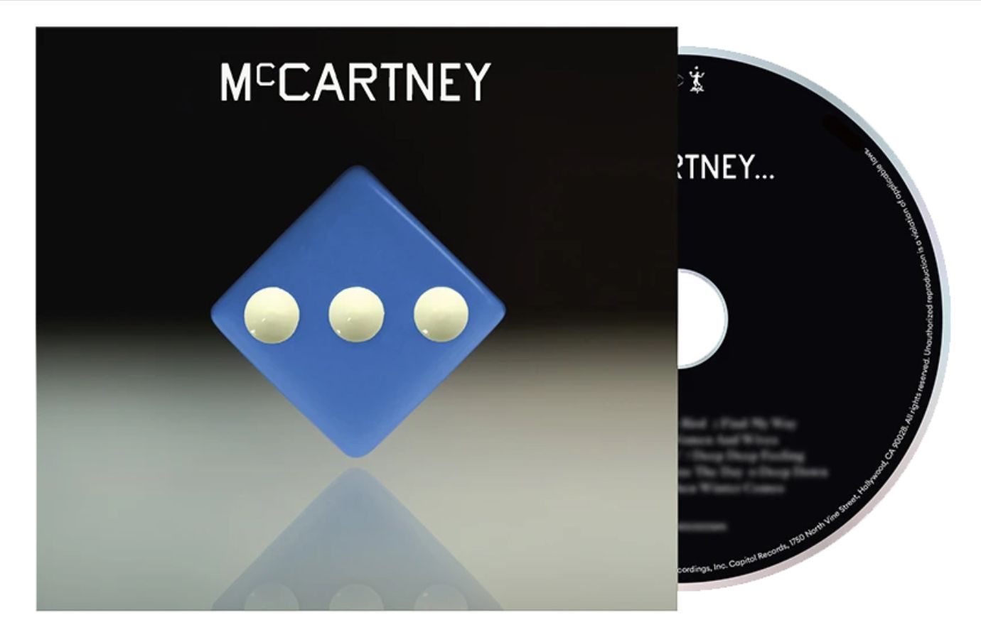 McCartney III (Deluxe Edition Blue Cover CD)