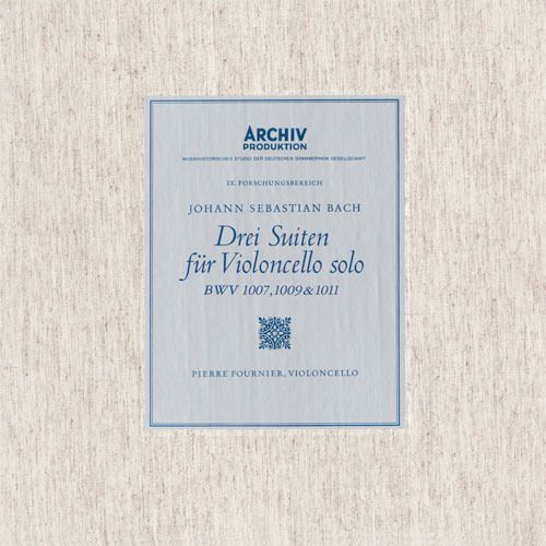 J.S. BACH: Suites for Violoncello solo No.1, No.3 & No.5 (SHM-CD)