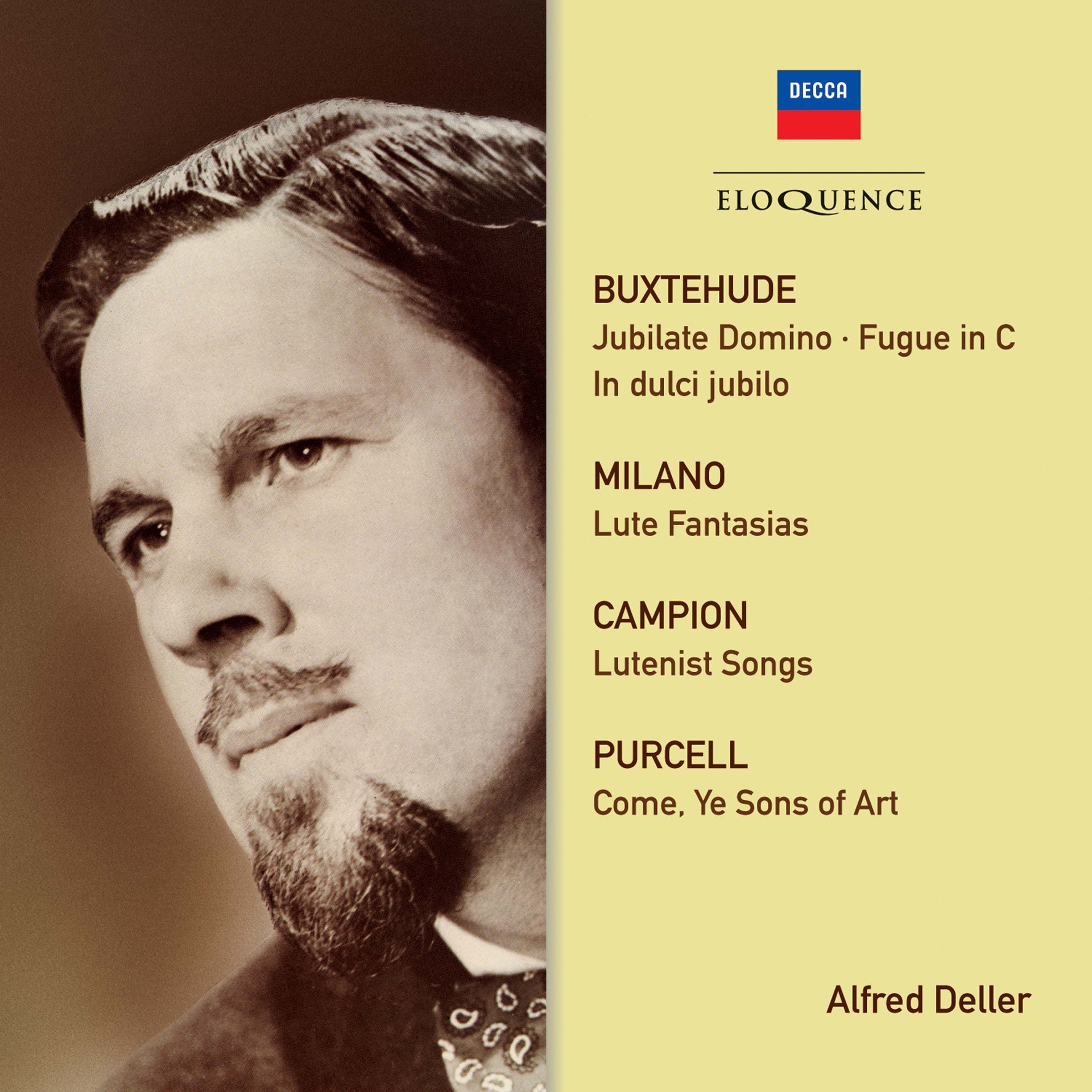 Alfred Deller - Campion, Purcell, Buxtehude (Eloquence)