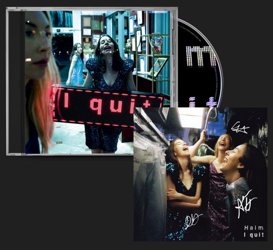 I quit – standard CD + Signed Art card