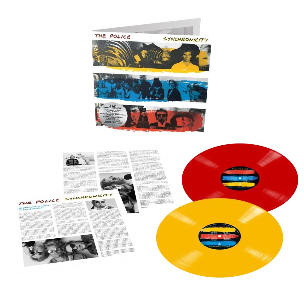 Synchronicity (2x Red & Yellow Vinyl) (UShop獨家銷售)