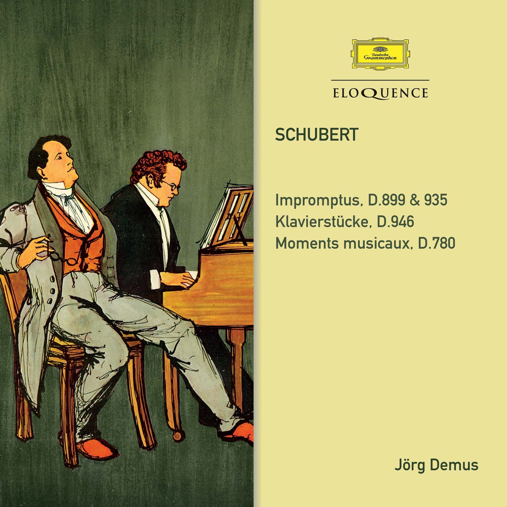 SCHUBERT: Impromptus, Klavierstucke: Moments misocaux (2CD) (Eloquence)