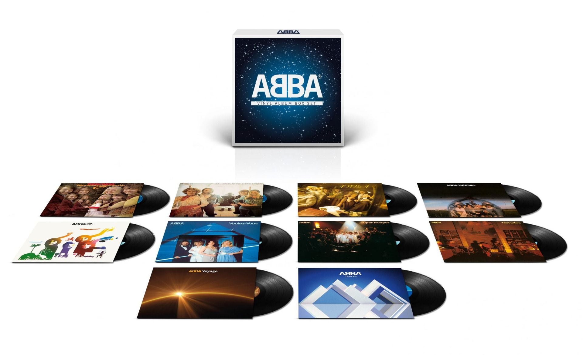 ABBA Album Box Sets (10x Vinyl)