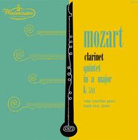MOZART: Clarinet Quintet in A Major K.821 (Vinyl)