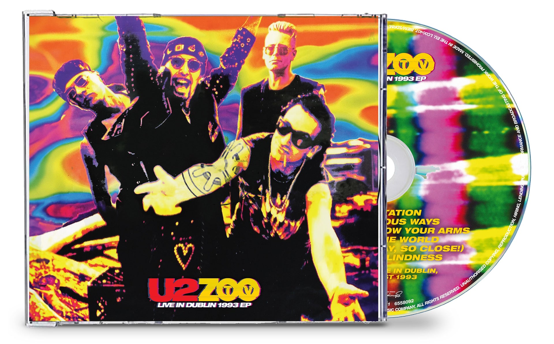 ZOO TV Live In Dublin 1993 EP - CD