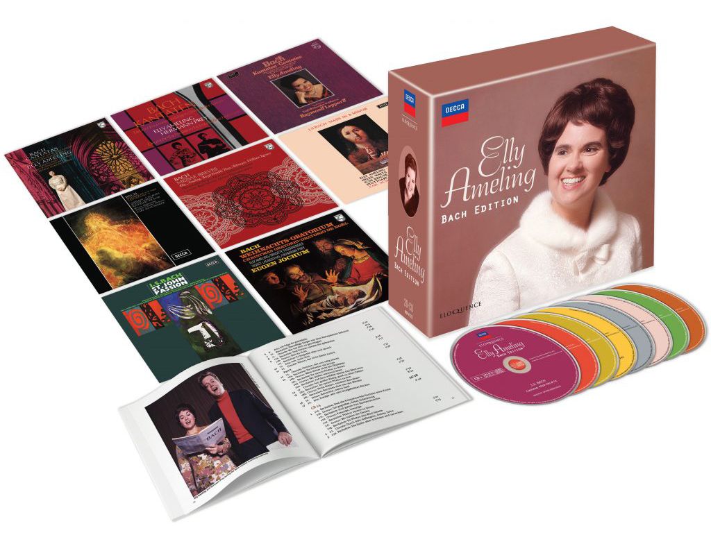 Elly Ameling: BACH Edition (20CD) (Eloquence)