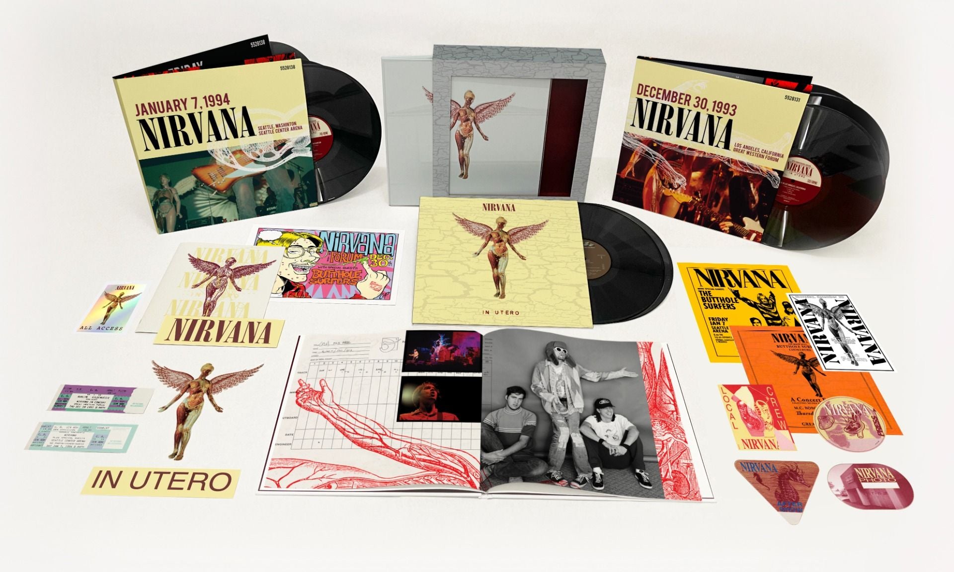 In Utero 30th anniversary (8LP Super Deluxe)