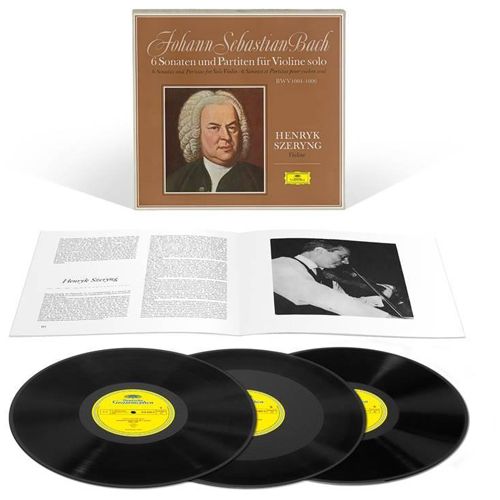 BACH: 6 Sonatas and Partitas for Violin Solo (3x Vinyl)