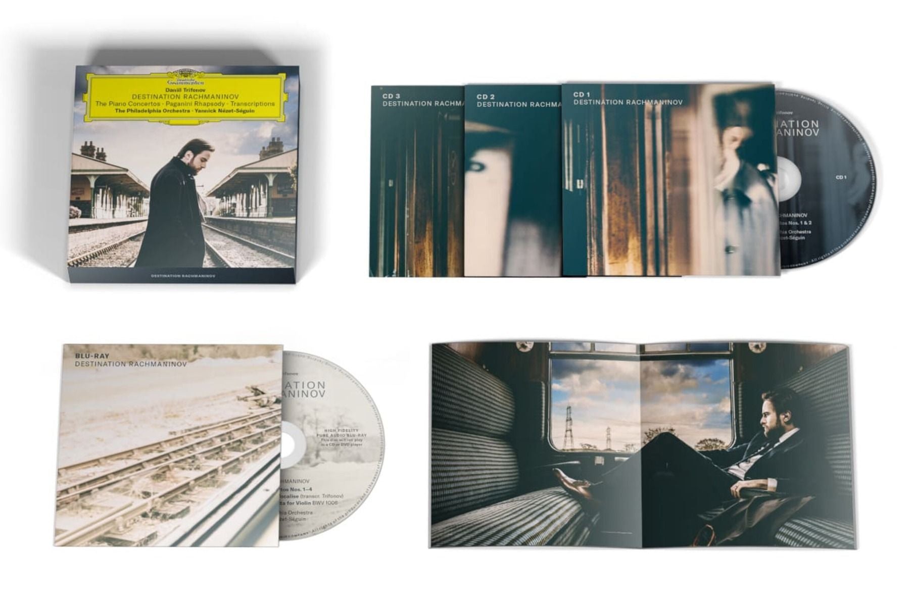 Destination Rachmaninov: The Piano Concertos & Transcriptions (3CD+Blu-Ray Audio)