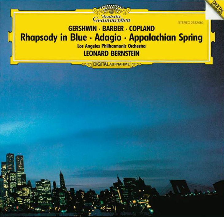 GERSHWIN: Rhapsody in Blue, BARBER: Adagio & COPLAND: Appalachian Spring