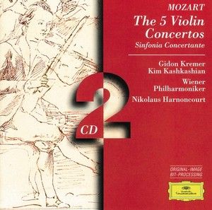 MOZART: The 5 Violin Concertos • Sinfonia Concertante (2CD)