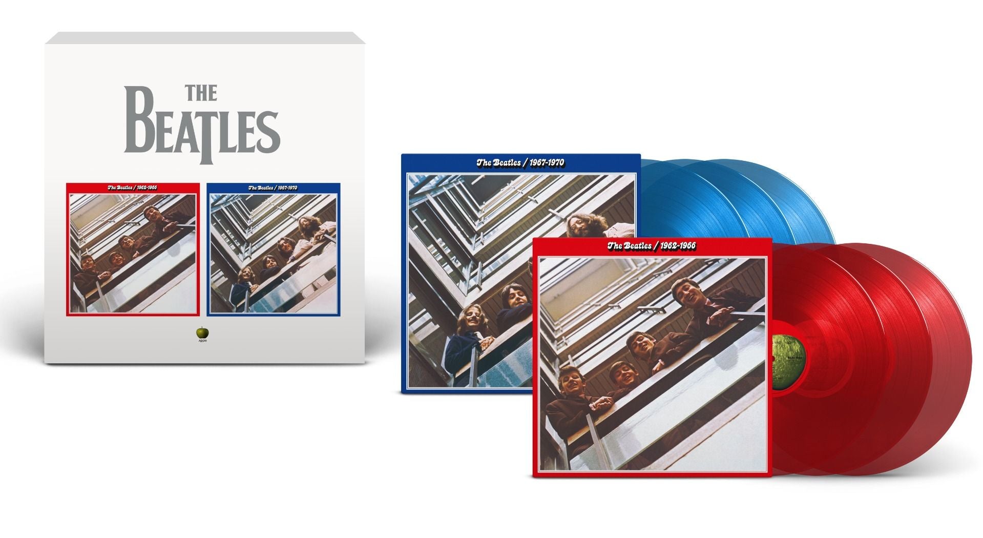 The Beatles: 1962-1966 & The Beatles: 1967-1970 (2023 Limited Edition) - 6 x Colored Vinyl