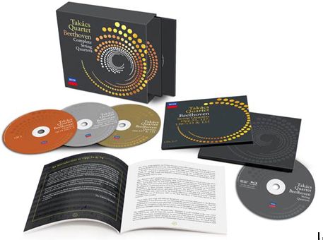 BEETHOVEN: Complete String Quartets (7CD+DVD+Blu-Ray Audio)