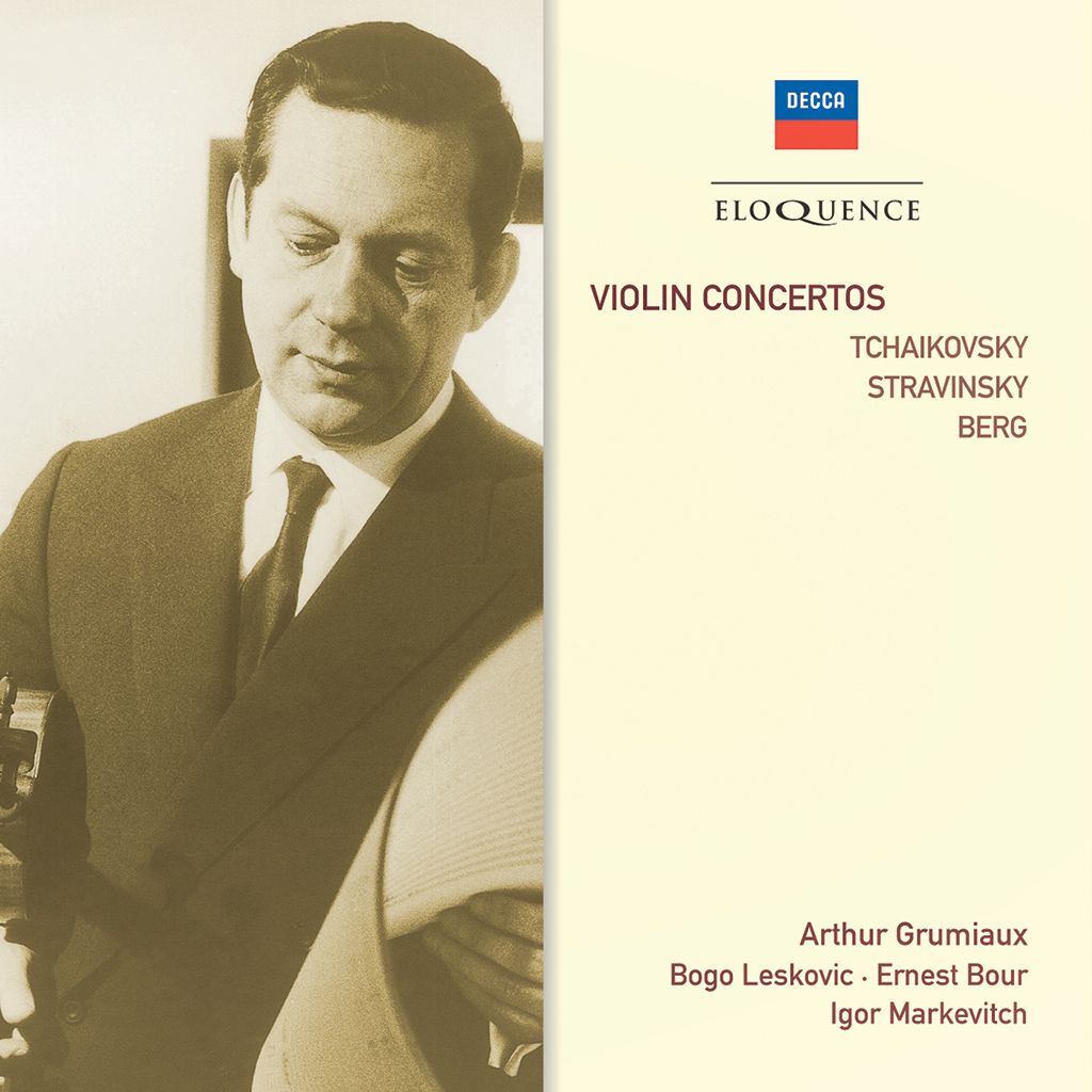 TCHAIKOVSKY; STRAVINSKY; BERG: Violin Concertos [Eloquence]