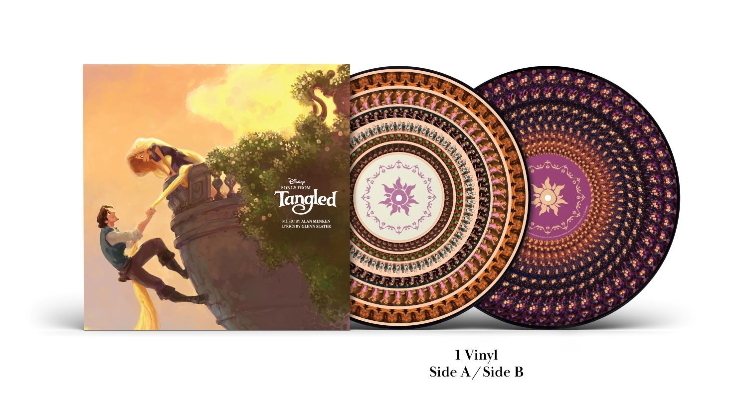 Songs from Tangled - 1LP Zoetrope Vinyl