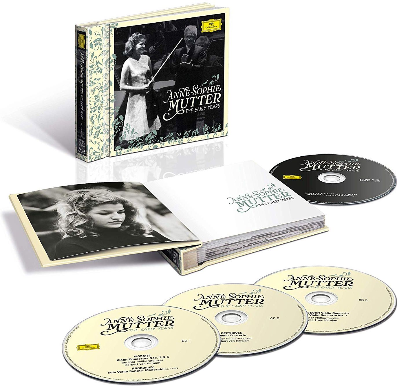 Anne-Sophie Mutter -The Early Years (Blu-Ray Audio+3CD)