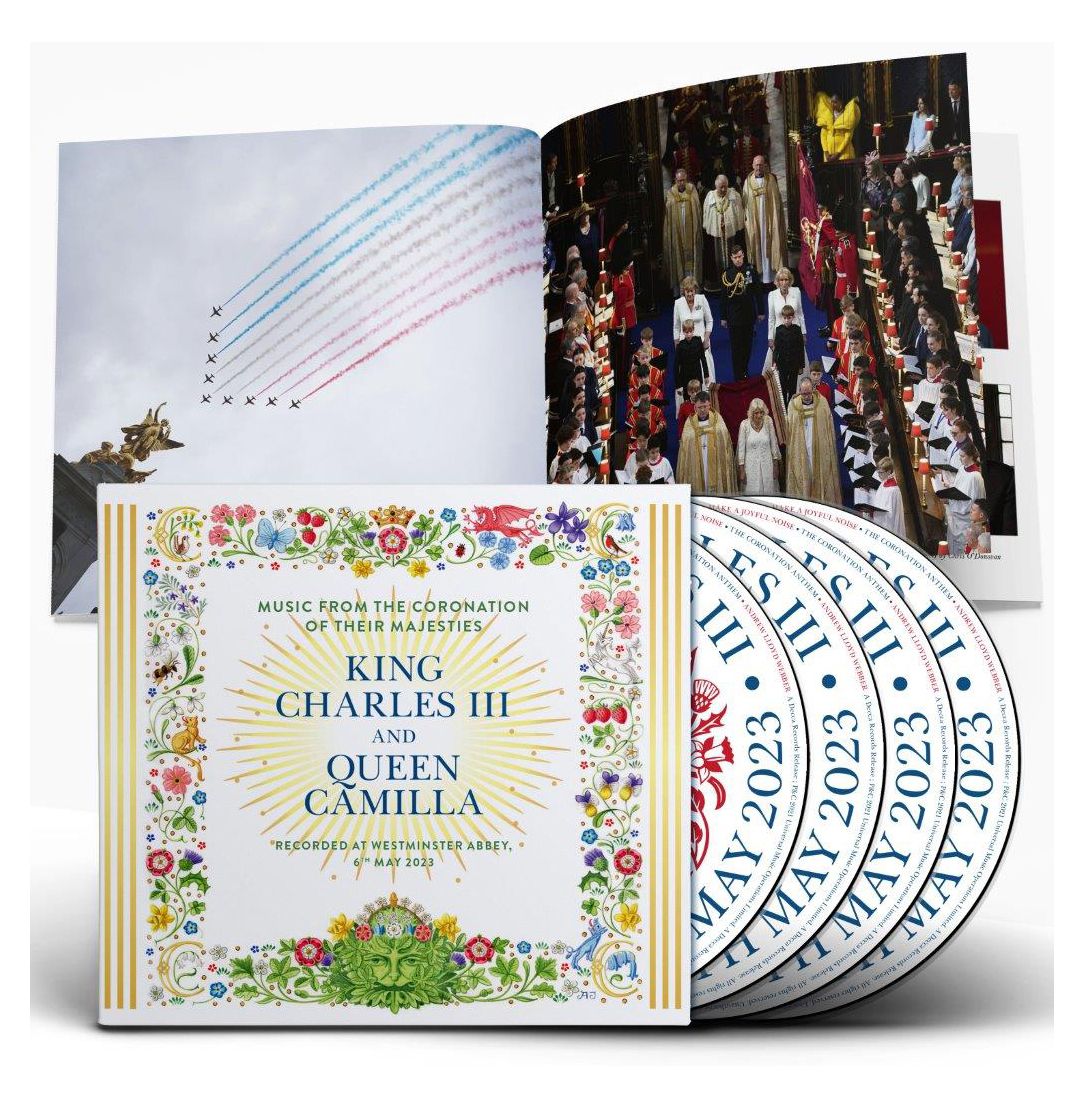 Music From The Coronation of Their Majesties - The Coronation Of Their Majesties King Charles Iii & Queen Camilla (4CD)