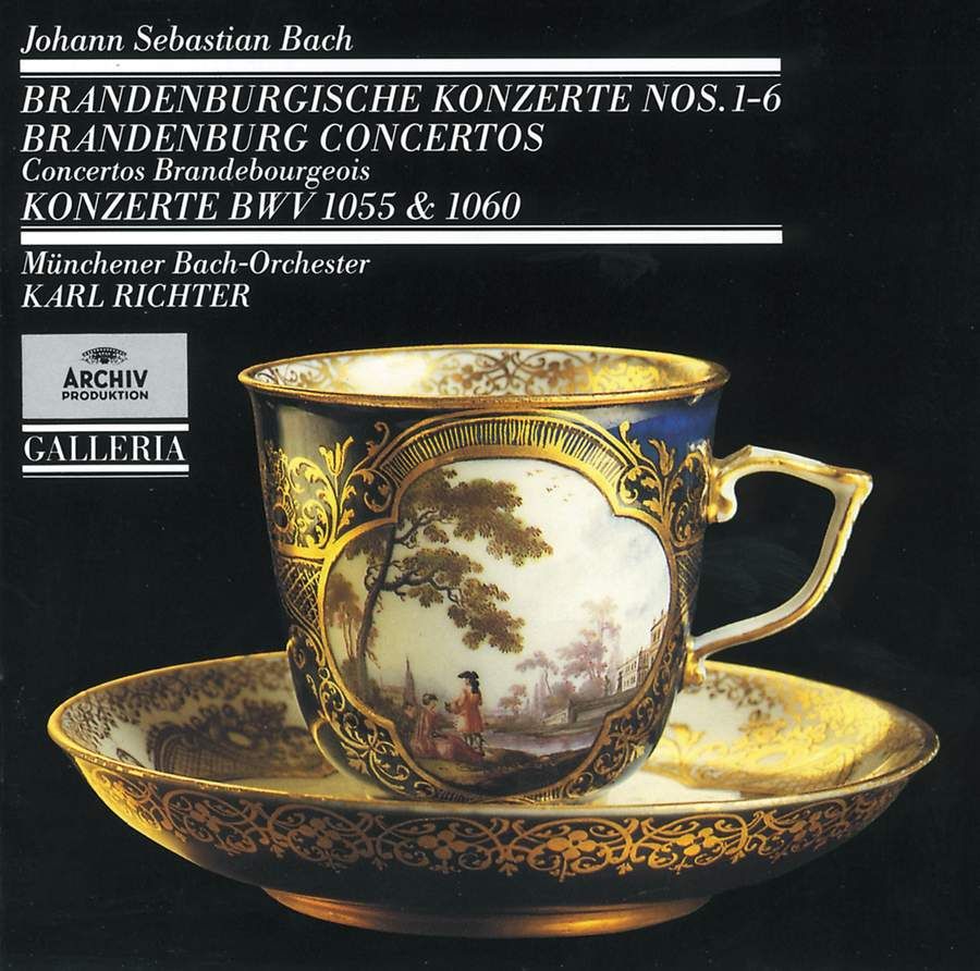 J.S. BACH: Brandenburg Concertos Nos. 1 - 6 · Concertos BWV 1055 & 1060