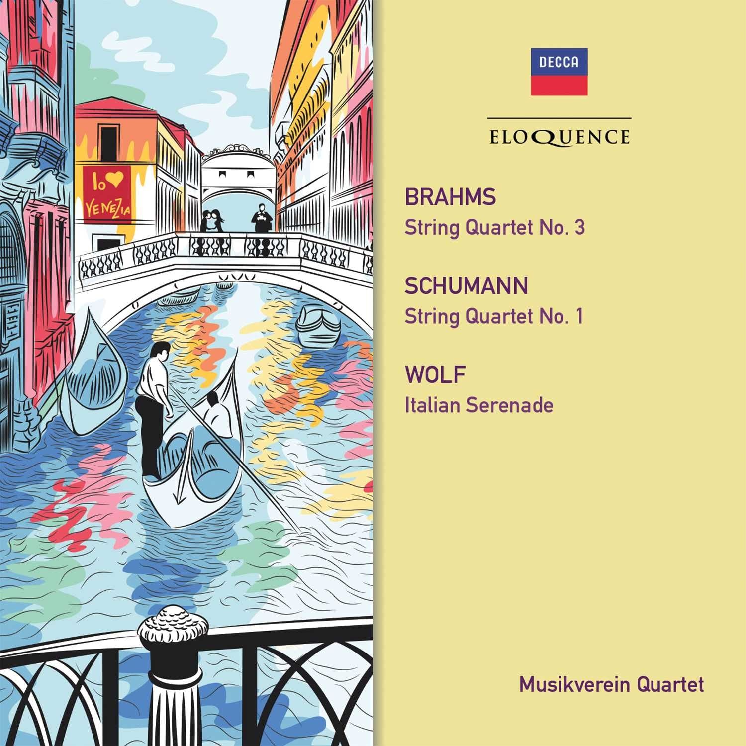BRAHMS, SCHUMANN, WOLF: String Quartets [Eloquence]