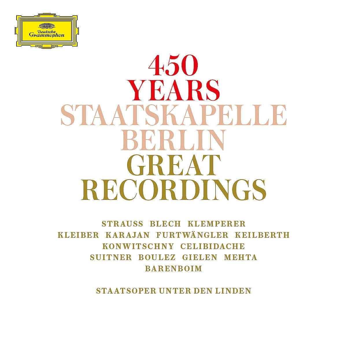 450 Jahre Staatskapelle Berlin Great Recordings (15CD)