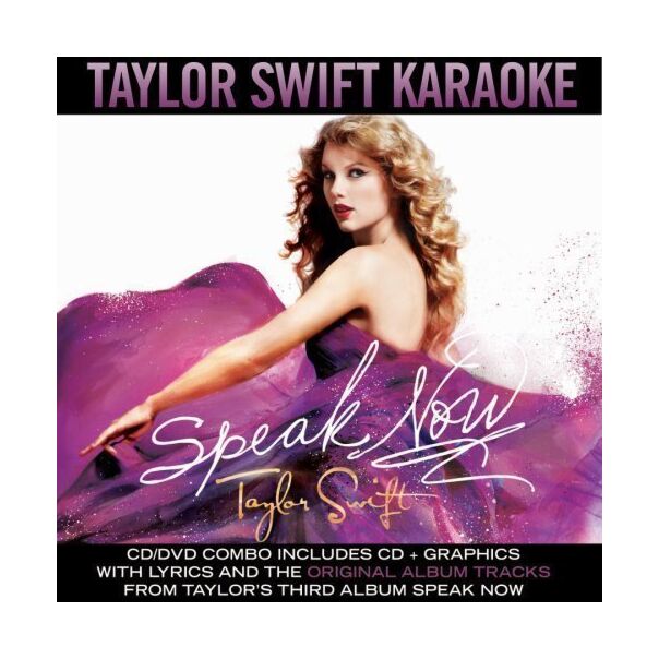 Speak Now Karaoke (CD+DVD)