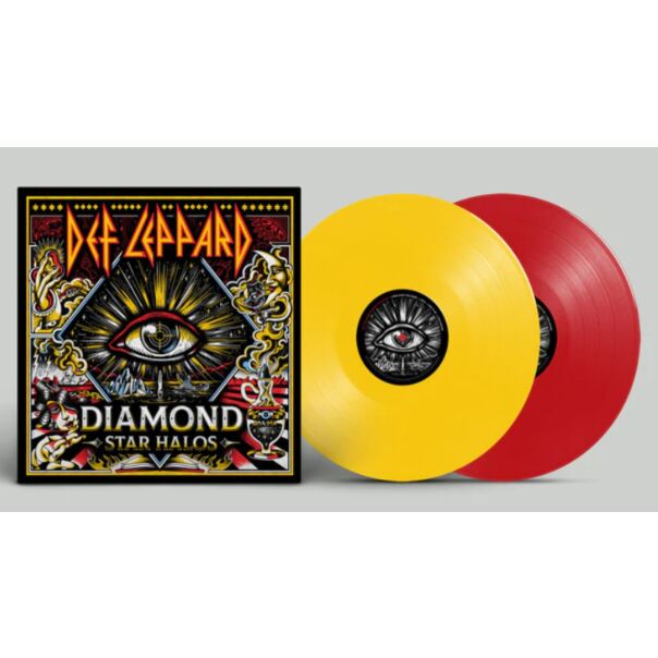 Diamond Star Halos (2x Red & Yellow Vinyl)