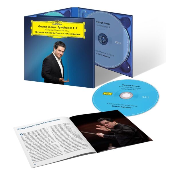 ENESCU: Symphonies No. 1-3, Romanian Rhapsodies 1 & 2 (3CD)