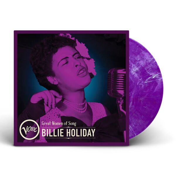 Great Women of Song – Billie Holiday (Neon Violet + Black Marble Effect Vinyl)