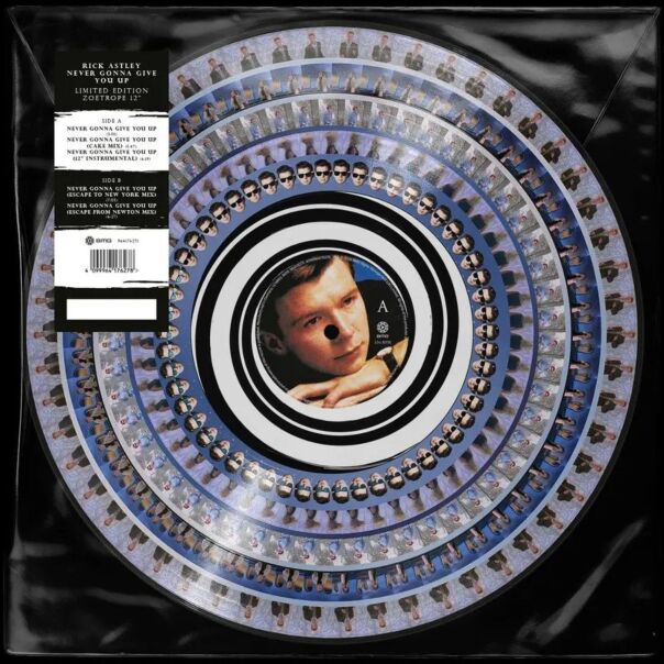 Never Gonna Give You Up - Zoetrope 12" Vinyl