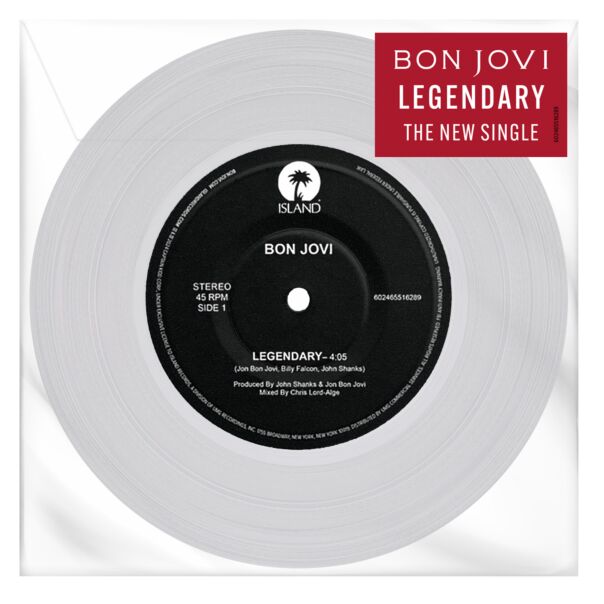 Legendary – Clear 7" Vinyl (Limited Edition)
