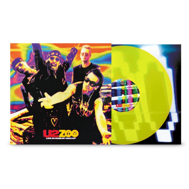 ZOO TV Live In Dublin 1993 EP - Neon-Yellow Vinyl