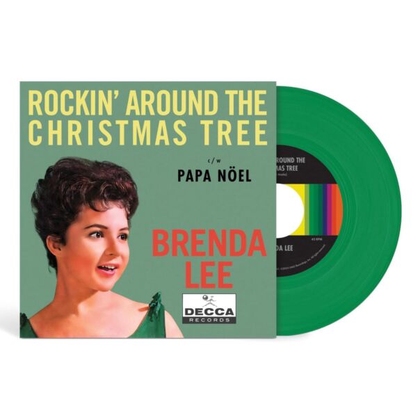 Rockin’ Around The Christmas Tree (Translucent Emerald 7” Vinyl)