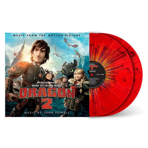 How To Train Your Dragon 2 (OST) (2x Red Multi-Colour Splatter Vinyl)