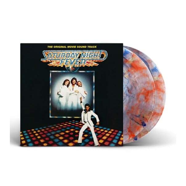 Saturday Night Fever (OST) (2x Red Orange & Blue Marbled Vinyl) (UShop獨家銷售)