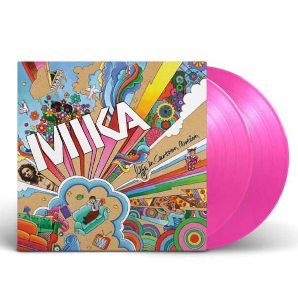 Life In Cartoon Motion: Pink Transparent Vinyl 2LP